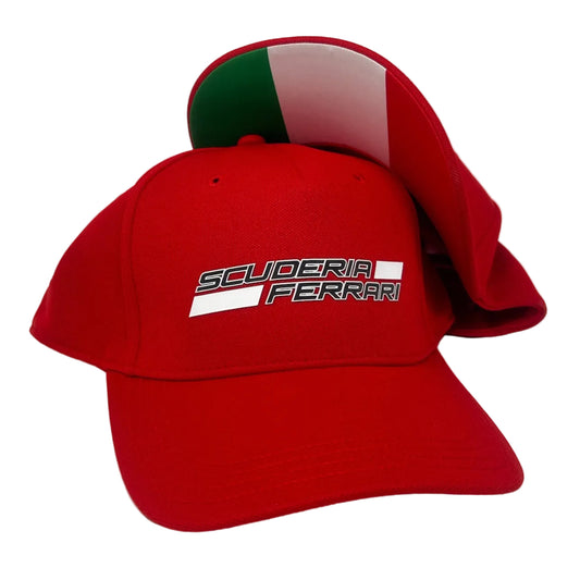 Scuderia Ferrari F1 Logo Hat-Red