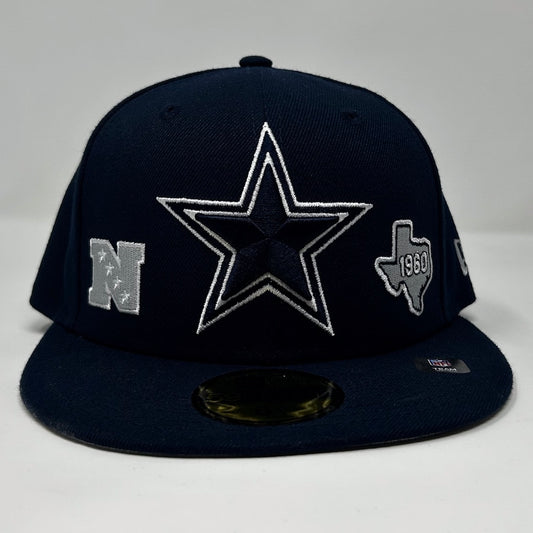 59Fifty Dallas Cowboys Identity D3 D NVY