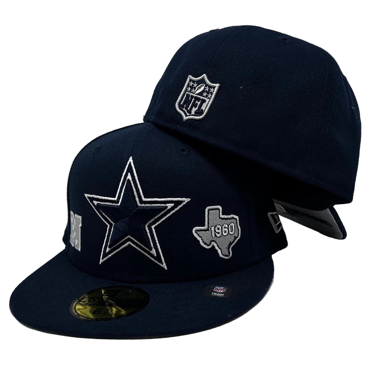 59Fifty Dallas Cowboys Identity D3 D NVY