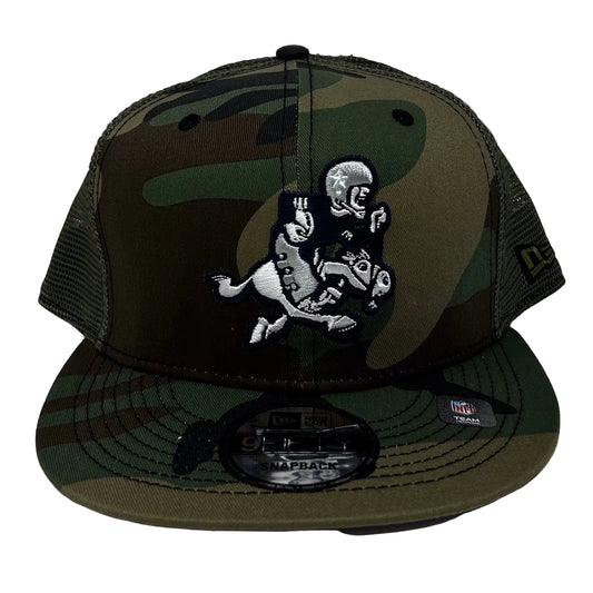 9FIFTY Camo Trucker D3 OSFM Dallas Cowboys