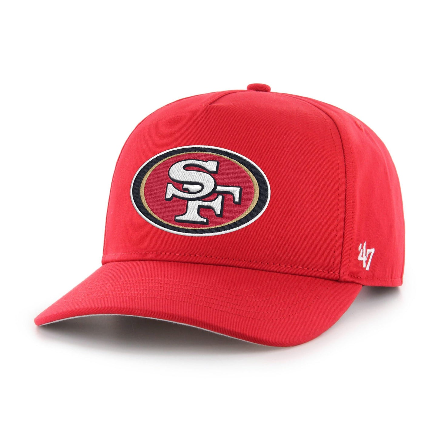 47 NFL San Francisco 49 ' ERS Hitch RF Unisex Baseball Cap, Adjustable Snapback Strap, Team Logo, Colour Red, Red - Cardo Caps