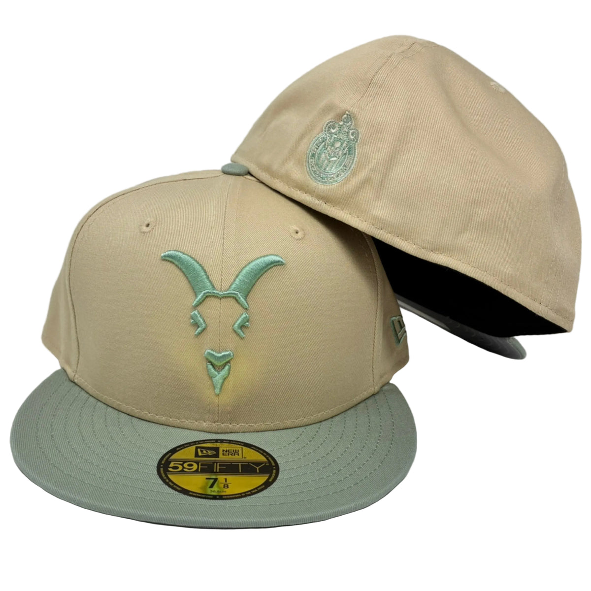 59Fifty New Era Liga MX Chivas De Guadalajara Ivory - Gray UV - Cardo Caps