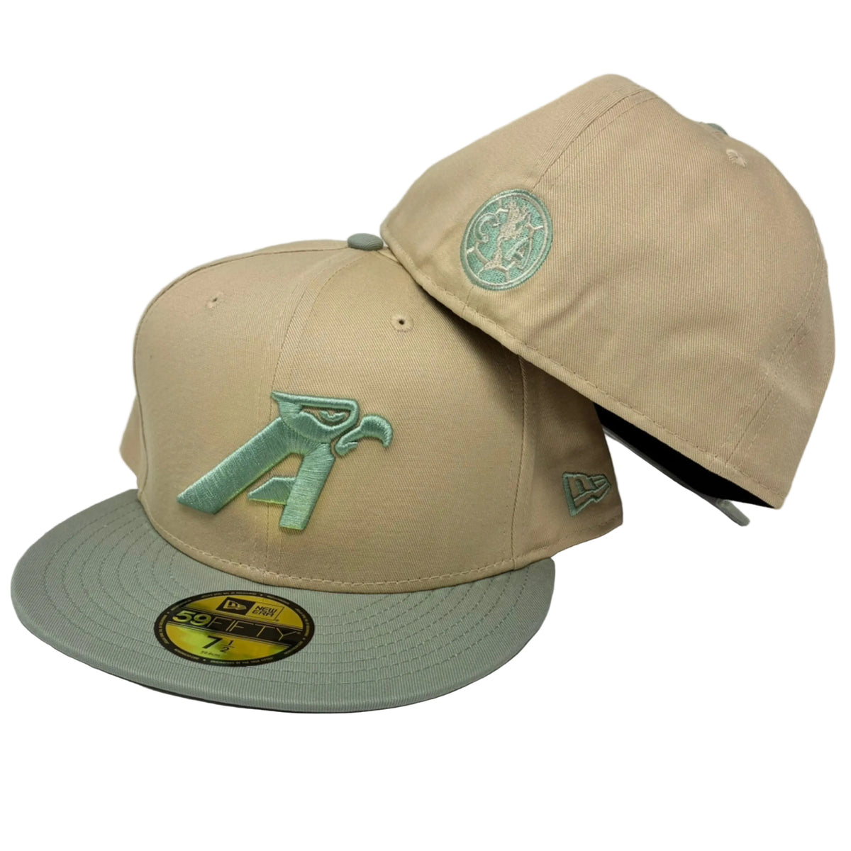59Fifty New Era Liga MX Club America Ivory - Gray UV - Cardo Caps
