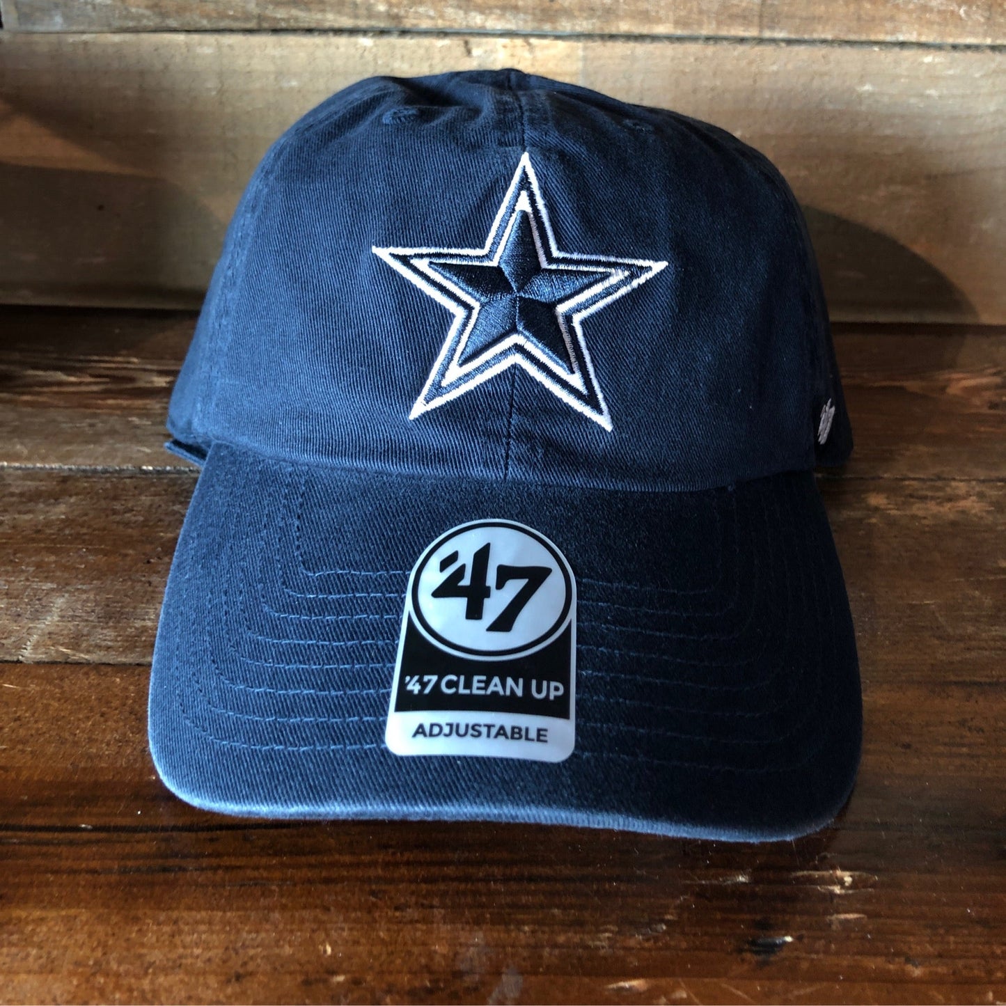 DALLAS COWBOYS NAVY 47 CLEAN UP OSFA - Cardo Caps