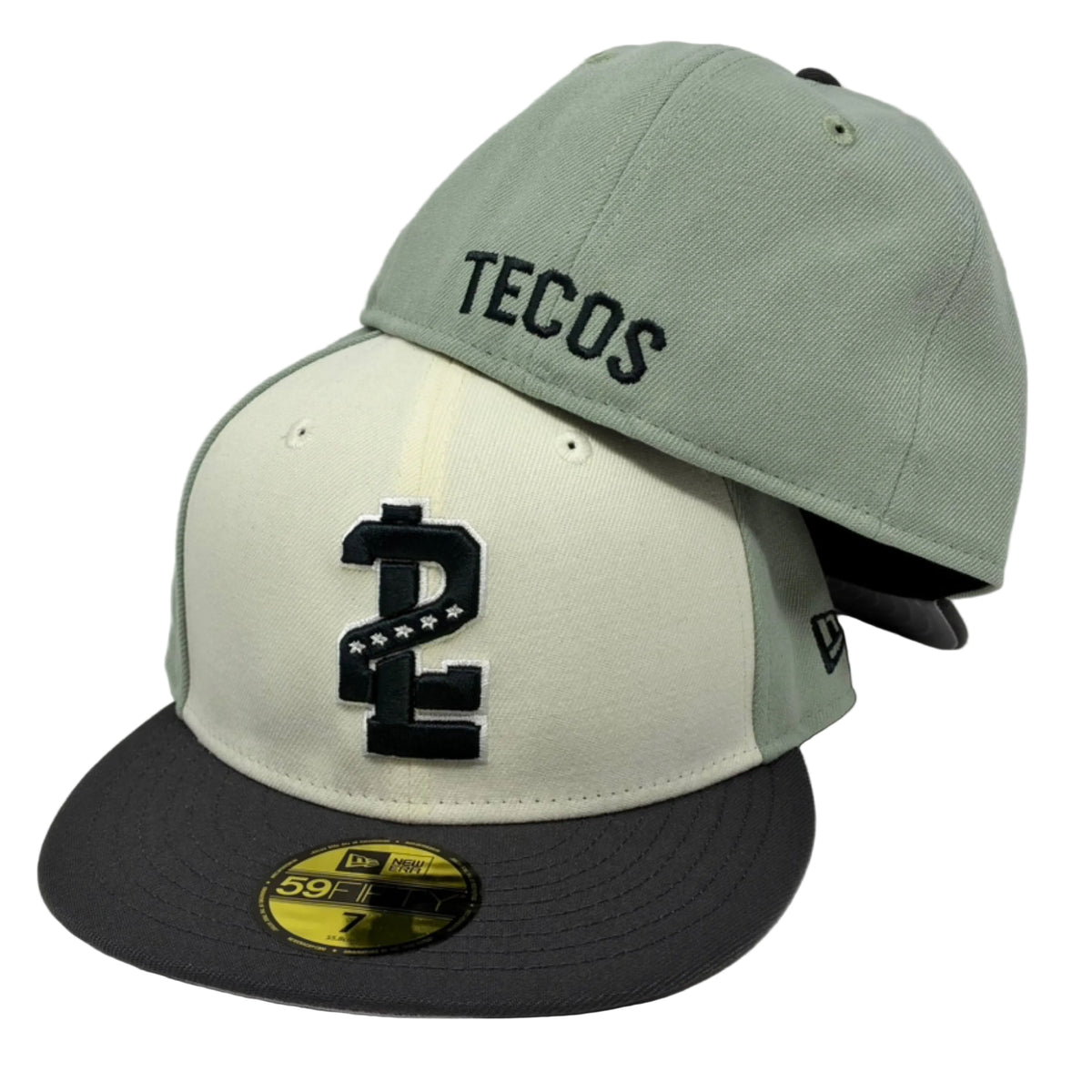 59Fifty 2L Tecos LMB White/Mint- Grey UV - Cardo Caps