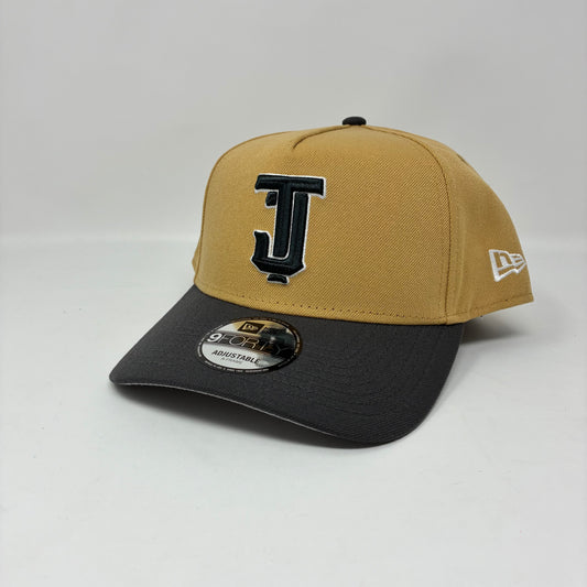 9Forty A-Frame Snapback LMB Toros De Tijuana Tan - Grey UV Cap