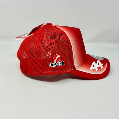 Scuderia Ferrari F1 2026 Lewis Hamilton Team Trucker Hat - Puma Red