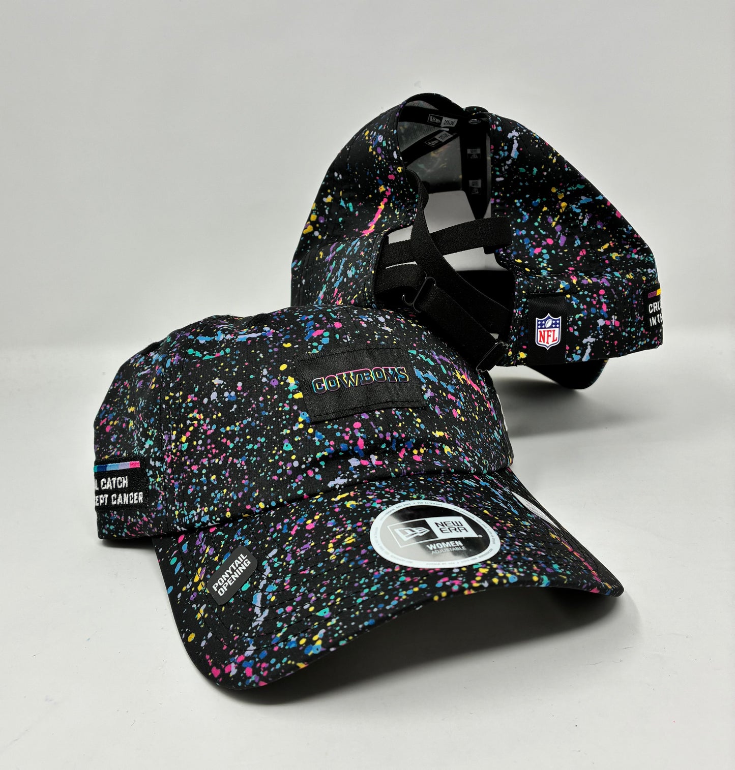 Women’s New Era NFL25 Ponytail Black OSFM Cap