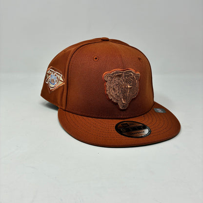 9Fifty Chicago Bears 75th Anniversary NFL Rust Cap - Green UV