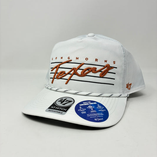 ‘47 Hitch Downburst Texas Longhorns Adjustable SnapBack Cap