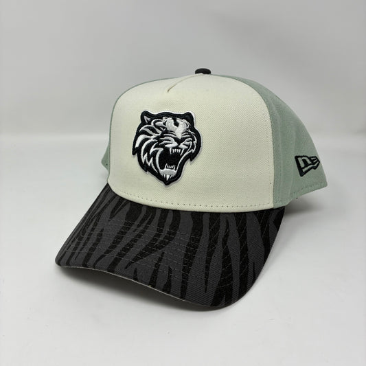 9Forty A-Frame Snapback LMB Tigres de Quintana Roo White/Mint- Grey UV Cap