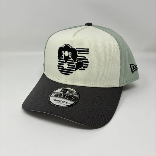 9Forty A-Frame Snapback LMB Diablos Rojos Del Mexico White/Mint- Grey UV Cap