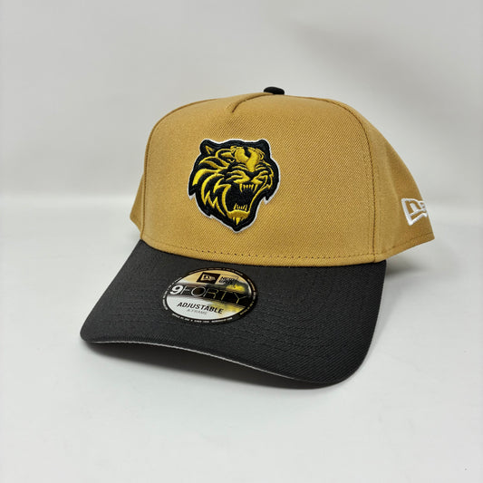 9Forty A-Frame Snapback LMB Tigres De Quintana Roo Tan - Grey UV Cap