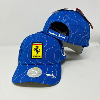 Scuderia Ferrari F1 Special Edition Monza GP Team Hat - Blue