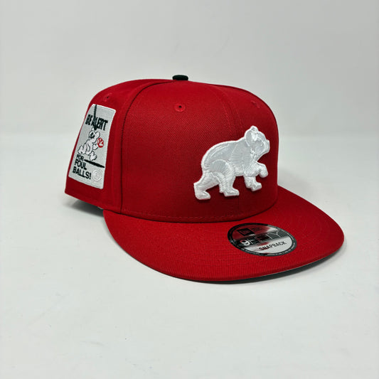 9Fifty Chicago Cubs 'Be Alert' Red Gerry Coke Cap- Grey UV