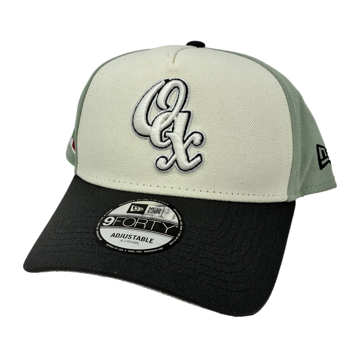 9Forty A-Frame Snapback LMB Guerreros de Oaxaca White/Mint- Grey UV Cap