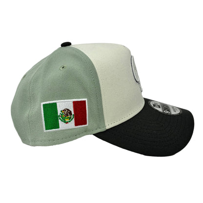 9Forty A-Frame Snapback LMB Guerreros de Oaxaca White/Mint- Grey UV Cap