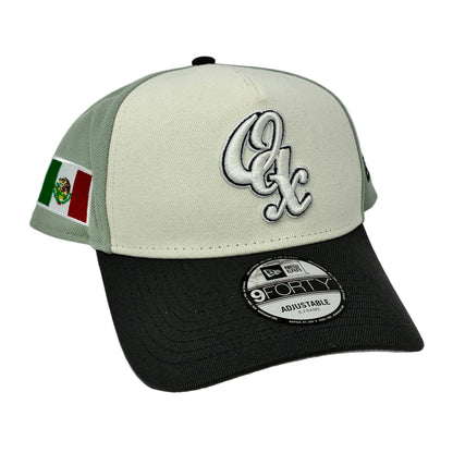 9Forty A-Frame Snapback LMB Guerreros de Oaxaca White/Mint- Grey UV Cap