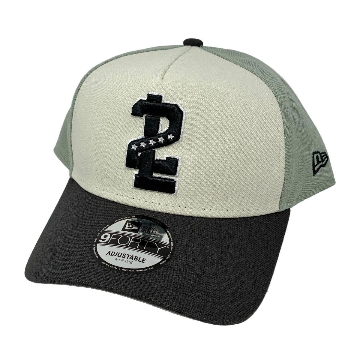9Forty A-Frame Snapback LMB Tecos de Los Dos Laredos White/Mint- Grey UV Cap