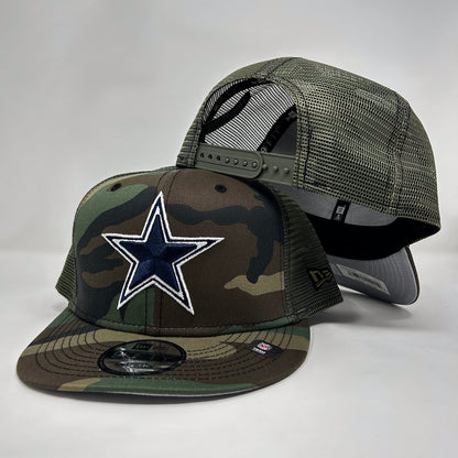 9Fifty Dallas Cowboys Camo Truck D3 D Camo