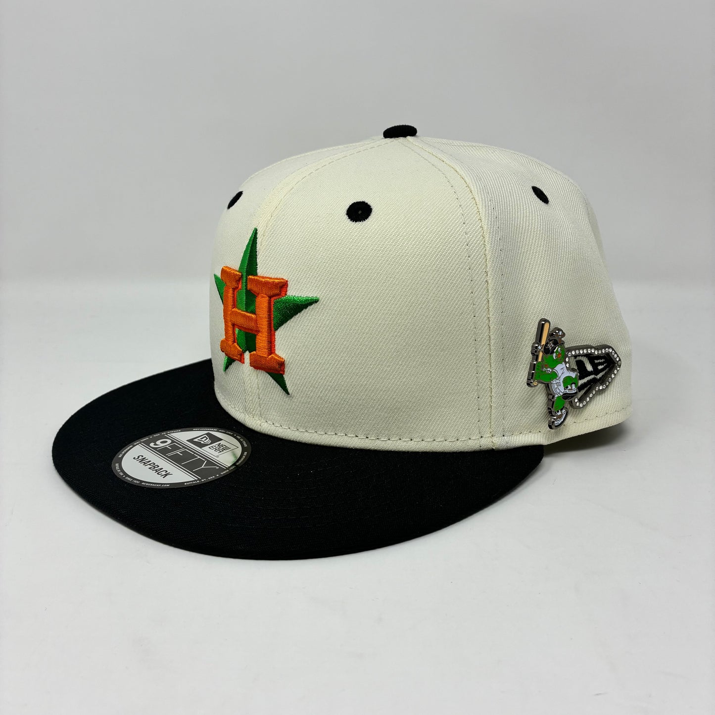 9Fifty Snapback Houston Astros "Orbit" Pin 2-Tone - Gray UV Cap