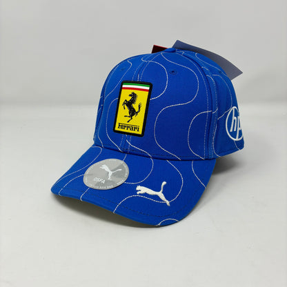 Scuderia Ferrari F1 Special Edition Monza GP Team Hat - Blue