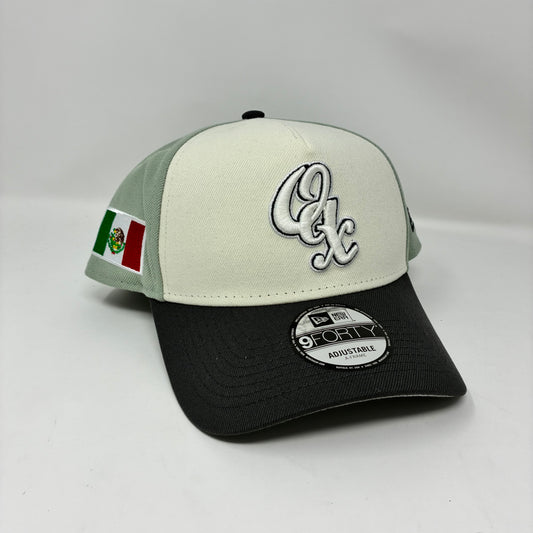 9Forty A-Frame Snapback LMB Guerreros de Oaxaca White/Mint- Grey UV Cap