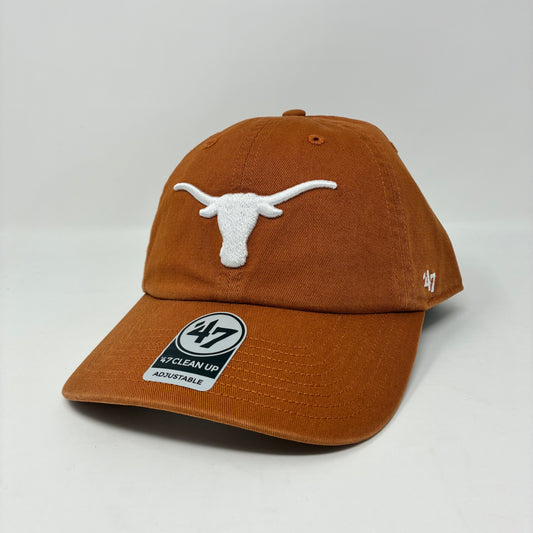 ‘47 Clean up Texas Longhorns Burnt orange Adjustable Cap