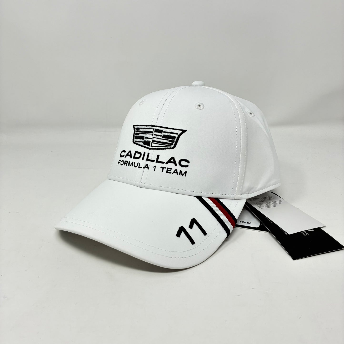 Cadillac F1 Racing 2026 Sergio "Checo" Perez Team Hat - White/Black