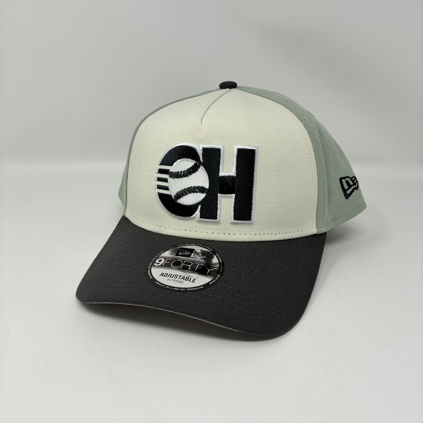 9Forty A-Frame SnapBack LMB Charros de Jalisco White/Mint Grey UV Cap