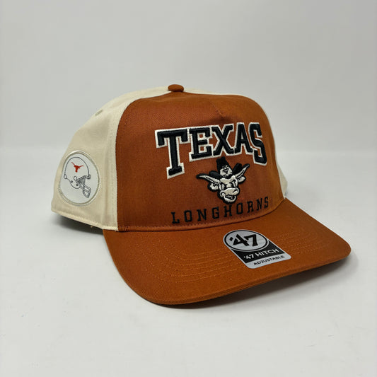 ‘47 Hitch Texas Longhorns VIN Burnt Orange Hard hat Adjustable SnapBack Cap