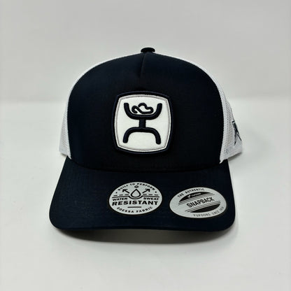 H Patch Navy/White DC134