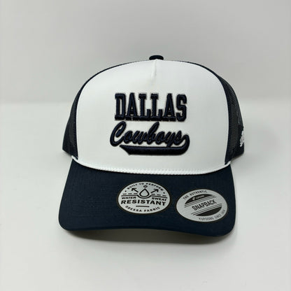Dallas Cowboys Tail Swoop Rope Navy/White DC142