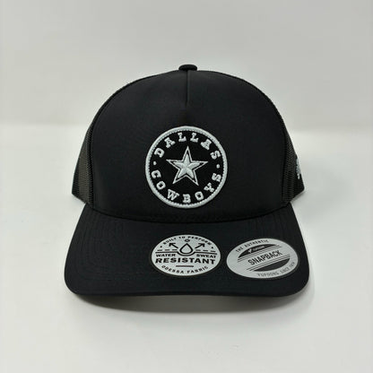 Dallas Cowboys Circle Patch Black DC153