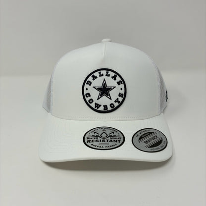 DC Circle Patch White DC152