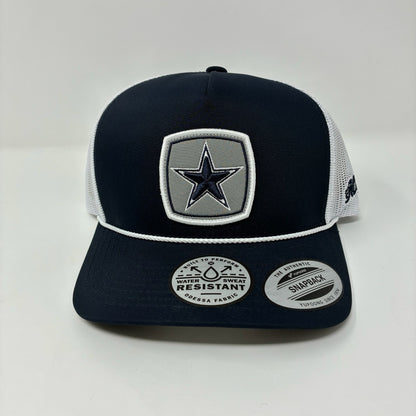 M Star Patch Rope Navy/White DC072