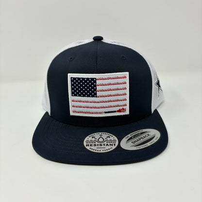 Hooey Dallas Cowboys Navy/White Rope Flag Cap
