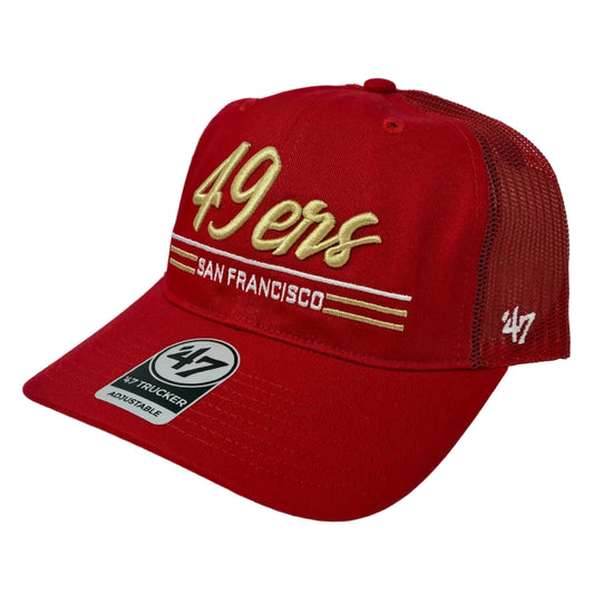 49ers San Francisco Red/Gold '47 Trucker