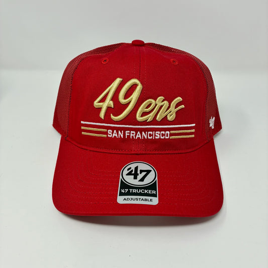 49ers San Francisco Red/Gold ‘47 Trucker