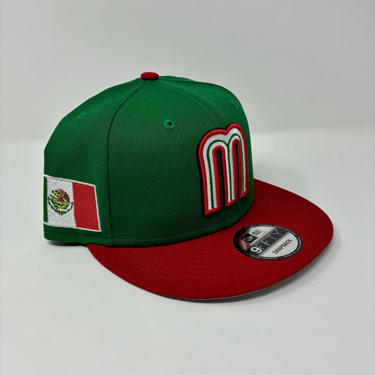 New Era 9Fifty Green/Red Mexico