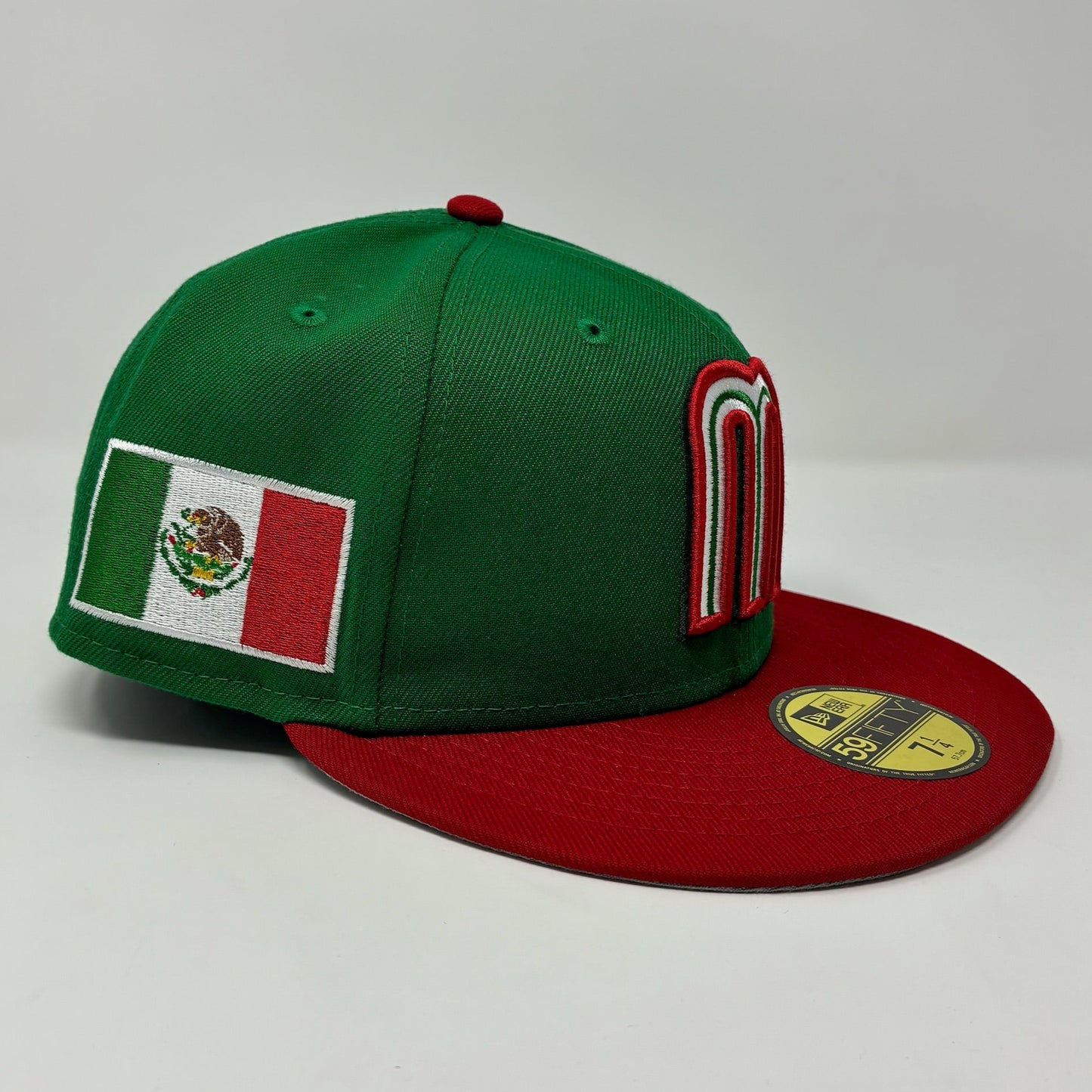 New Era 59Fifty Green/Red Mexico Cap