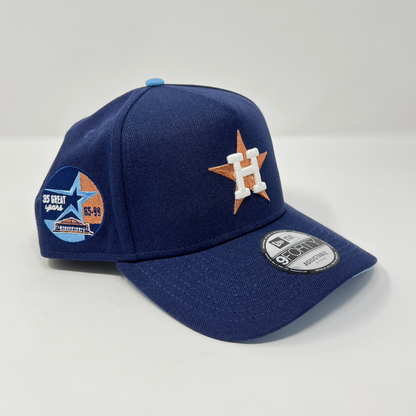 9Forty Astros Rose Gold
