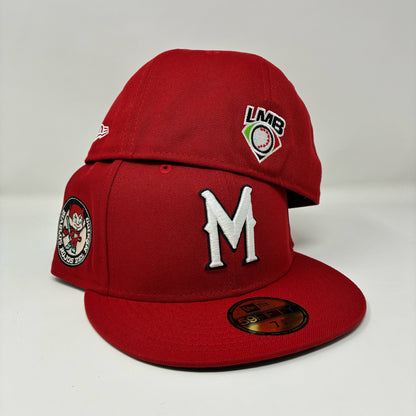Mexico Diablos New Era Mexico League On Field 59FIFTY Fitted Hat - Red