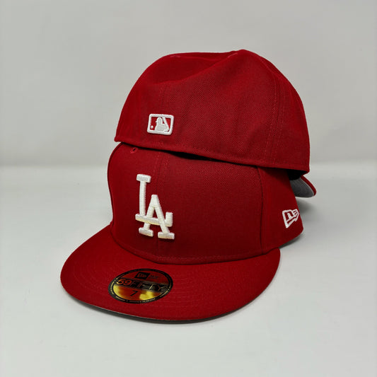 On-Field 59Fifty Los Angeles Dodgers Red/White