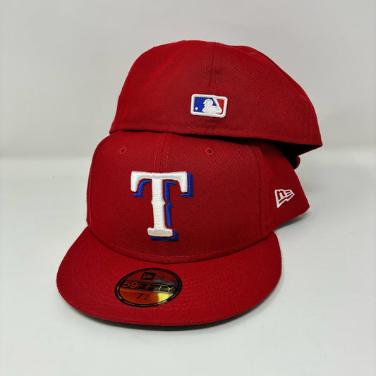 On-Field 59Fifty Texas Rangers Red Cap