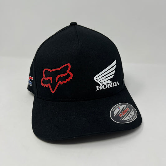 Fox X Honda FlexFit Black Cap