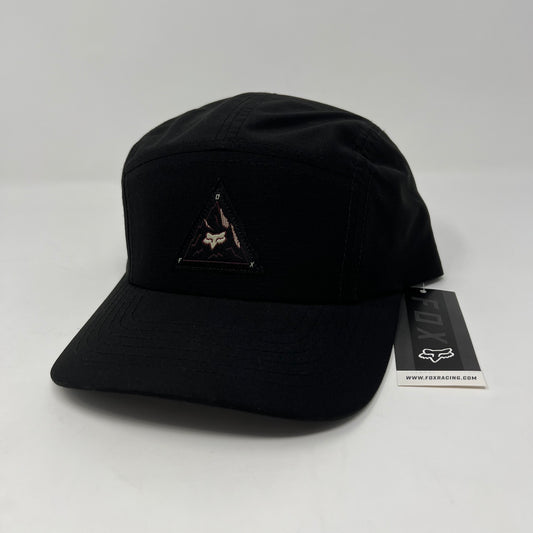 FINISHER 5 Panel Hat Black Fox