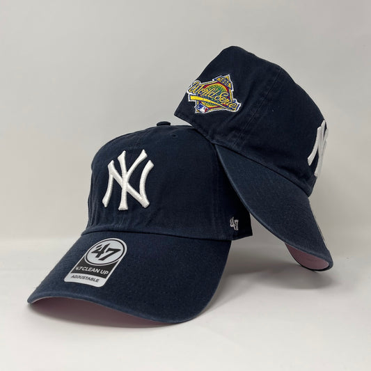 '47 Limpiar los Yankees de Nueva York Doble Under Serie Mundial Marina