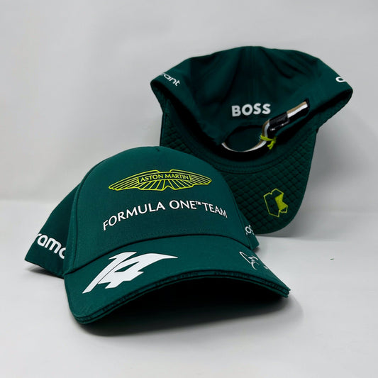 Gorra del equipo Fernando Alonso de Aston Martin Cognizant F1 2023