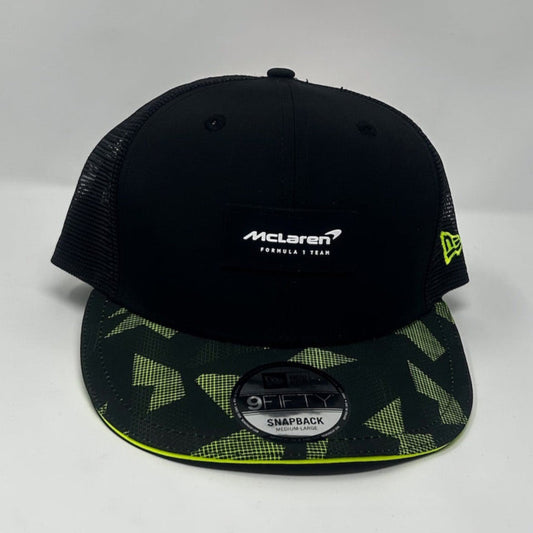 Gorra McLaren F1 New Era 9Fifty Lando Norris Geo Pre Curve - Negra